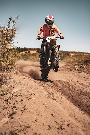 moto, motokros, motocykl, konec, kariéra, Rychlost, helma, skok, muž, hnutí, vozidlo