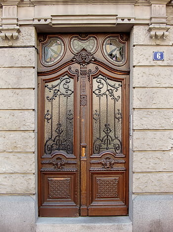 dveře, vstup, vchod do domu, starý, staré dveře, dřevo, vstupní rozsah, dřevěné dveře, přední dveře, portál