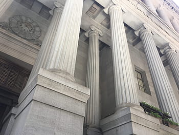 pilastri di cemento bianco, colonne, legge, legale, architettura, costruzione, facciata, governo, colonna architettonica, palazzo di giustizia, sistema legale