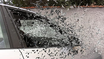 broken, car window glass, car accident, broken glass, splatter, glass, accident, crash, car, wreck, damage