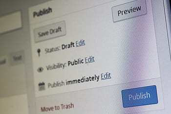 biru, publikasikan, tombol screengrab, cms, wordpress, sistem manajemen konten, editorial, konten, web, internet, blog