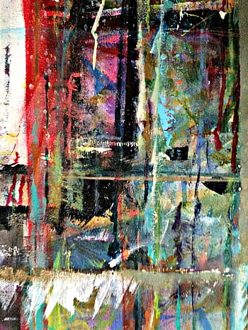 black, white, brown, abstract, painting, abstract painting, abstract art, artwork, texture, dripping, abstracted