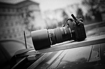 big boy canon, Big Boy, Canon, kamera, foto, fotografi, mobil, transportasi, hitam dan putih, jalan, di luar ruangan
