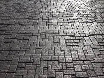 šedá betonová dlažba, náplast, dlažební kámen, kameny, vzor, silnice, podlaha, struktura, textura, přízemní, chodník