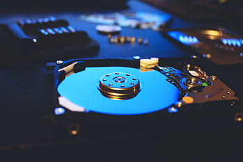 počítač, tvrdý, disk, detailní, jednotky pevného disku, technologie, data, pevný disk, počítačovou část, ks, detail