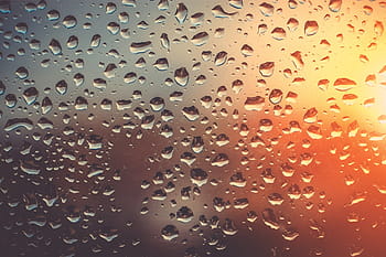 shot, rain, glass window, Abstract, glass, window, various, drop, wet, raindrop, liquid
