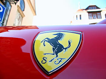 ferrari, brno, závodní auto, automobilů, vozidel, motorů, vozy, rychle, Napájení, Červené, loga