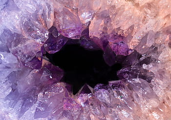 géode violette, améthyste, cristal, violet, macro, quartz, minéral, gemme, pierre, précieux, Naturel