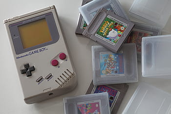 vypnutý nintendo hra chlapce, nostalgie, 1989, super Mario, nintendo, tetris, hráč, počítačová hra, hrát si, utěšit, retro