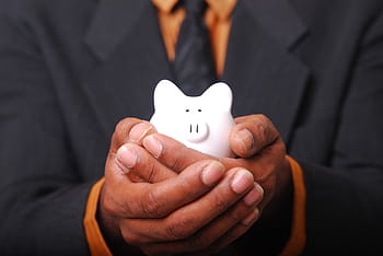 person, holding, white, money, savings, piggy, saving money, save money concept, save money, bank, finance