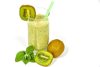 fetta, succo di kiwi, cocktail di kiwi, kefir, frutta, Kiwi, cibo, salutare, Salute, greco, bicchiere