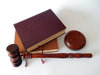 two, brown, hardbound, books, hammer, law, court, lawyer, paragraphs, rule, jura