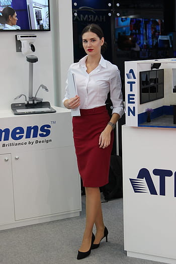 výstava, modely stojanů, stendistki, dívka, dívky, Modelka, móda, držení těla, focení, nádherná dívka, práce