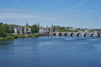 beton, obklopen, Dům, Evropa, Nizozemí, limburg, maastricht, cestovat, holandský, Holandsko, cestovní ruch