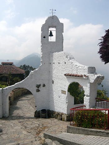 old, chapel, Ruins, a an, old chapel, Bogota, Colombia, church, photos, public domain, architecture