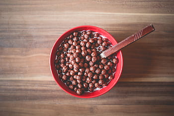 bola sereal cokelat sarapan, Cokelat, Sereal, Bola, Sarapan, bola cokelat, makanan, lapar, pagi, manis, yummy