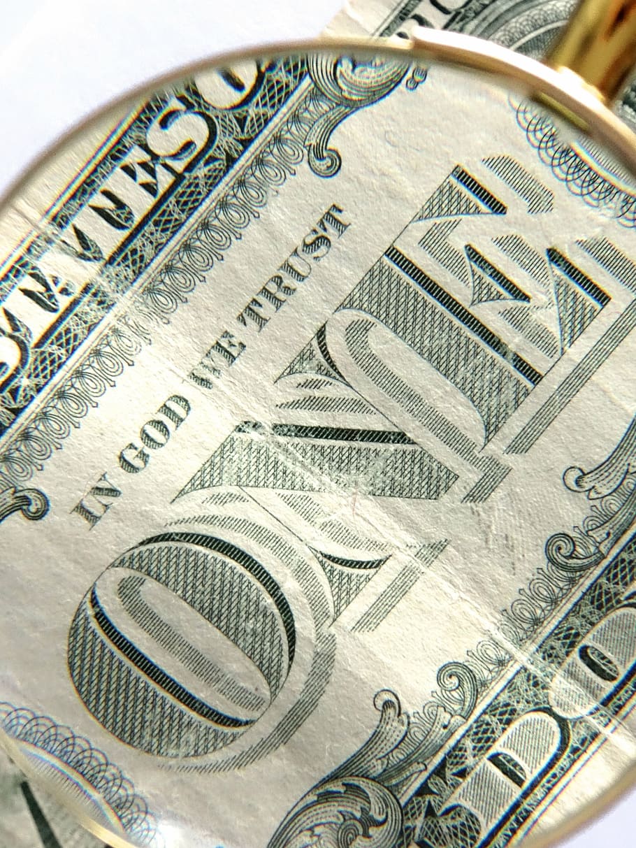 dollar, currency, finance, usa, dollar bill, one, america, in god we trust, wealth, paper Currency, business