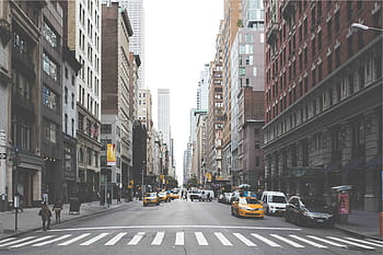 vozy, silnice, budov, Nový, york, Dálnice, fotografie, v centru města, New York, město, nyc