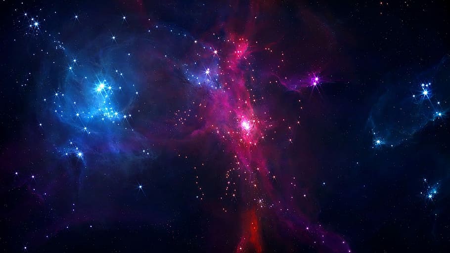 Fantasy, Mac, irxsiempre, astronomy, space, backgrounds, abstract, nebula, star - Space, night, galaxy