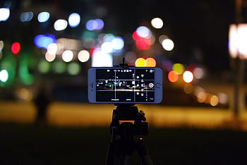 selektivní, zaostřovací fotografie, iphone, zobrazení, silnice, telefon, mobilní telefon, lidé, fotografování, jablko, fotografie