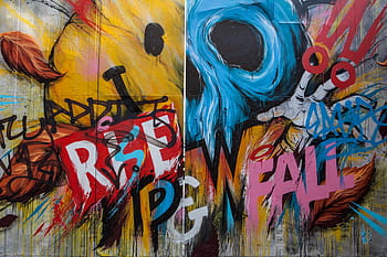 captured, Street art, Shoreditch, urban, graffiti, mural, multi Colored, art, abstract, paint, creativity