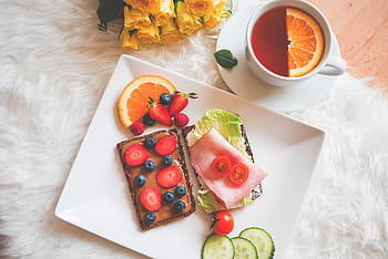 malas, minggu, malas minggu, sehat, sarapan, makanan, pecinta makanan, lapar, makan, jeruk, stroberi