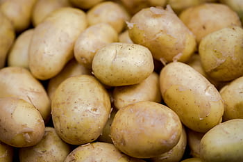 White, potatoes, market, air, brown, closeup, farming, food, fresh, healthy, organic