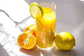 closeup, almost, full, lemon juice, lemon, juice, beverage, fresh, summer, orange, fruits