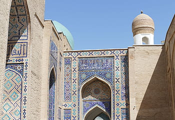samarkand, Uzbekistán, architektura, střední Asie, Hedvábná stezka, historicky, světového dědictví, světové dědictví, historické centrum, unesco, starý