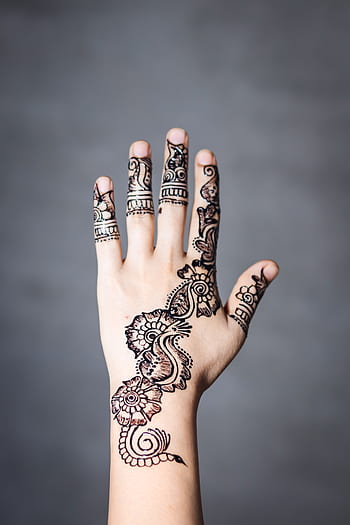 mehndi, design, mehendi, formazione, centro, tatuaggio, Arabo, alcanna, disegni, per, mani