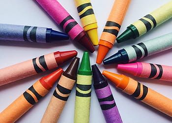 ดินสอสีวงกลมสีสารพัน, ดินสอสี, การวาดภาพ, โรงเรียน, การศึกษา, ความคิดสร้างสรรค์, เด็ก, งานศิลปะ