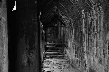 dark, tunnel, dungeon, ancient, old, entrance, corridor, passage, stone, mystery, unknown