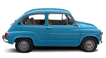 auto, bílé pozadí, starý, vinobraní, modrý, klasický, retro, sedadlo, sedadlo 600, šest set