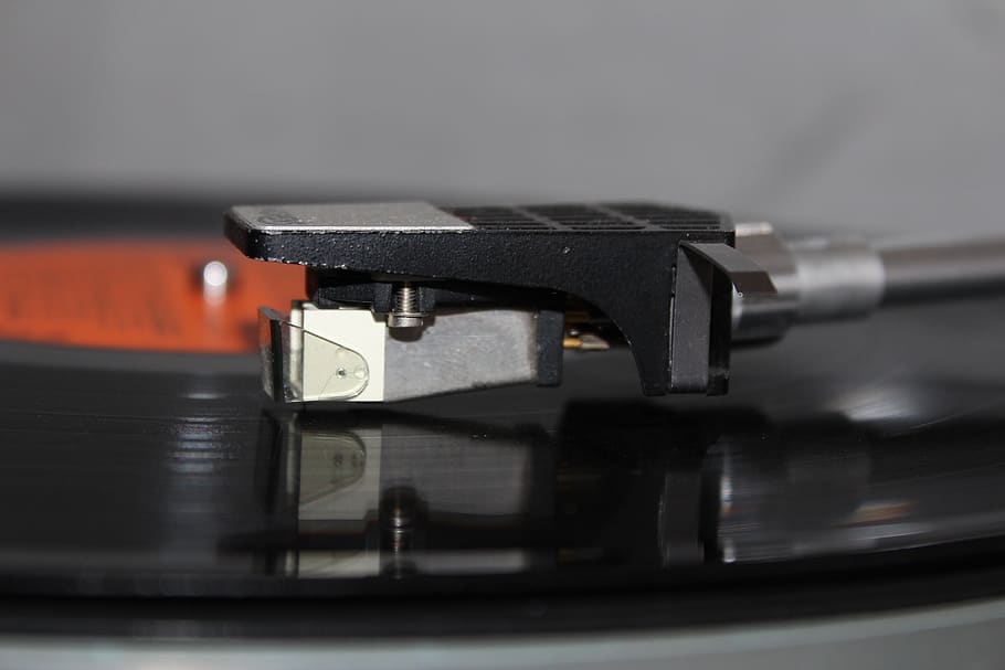 přehrávač, lp, hudba, retro, vinobraní, thorens, trens td 165, vinyl