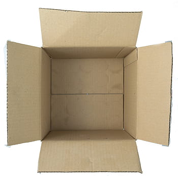 opened cardboard box, box, open, top, package, packaging, empty, cardboard, box - Container, carton, brown