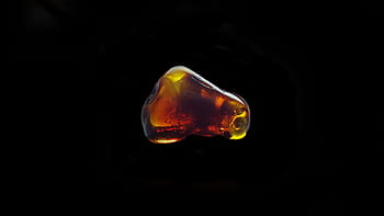 Bernstein, Beautiful, Shiny, bright, jewellery, fossilized resins, trailers, orange, chain, transparent, black background