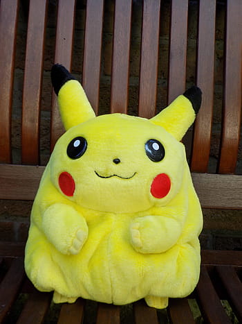 Pikachu, pokemon, fittizio, giallo, orsacchiotto di peluche, anime