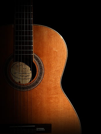 photography, brown, classical, guitar, dark, background, instrument, music, acoustic guitar, strings, musical instrument