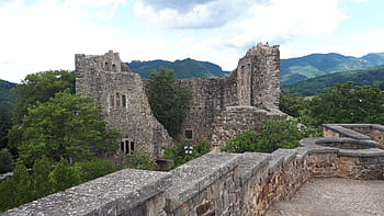 badenweiler, castle, black forest, southern germany, burgruine, middle ages