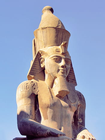closeup, photography, pharaoh statue, daytime, egypt, pharaoh, ramses, old, monument, stone, sculpture