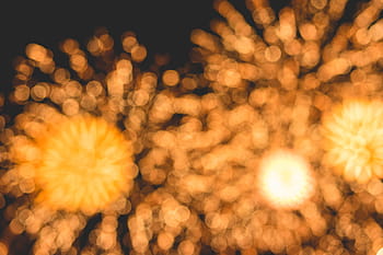 花火ライトの背景＃2、 ボケ、 上品、 ゴールデン、 花火、 ライト、 背景、 2018年7月4日、 抽象、 シャンパン、 ゴールド