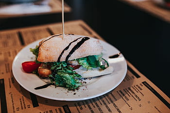 sandwich sayur, minuman, Enak, air, kopi, makanan, gelas, lezat, vegatable, vegetarian, vegan
