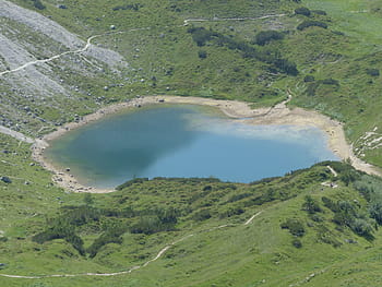 pool, lake, little lake, bergsee, alpine lake, water, clear, crystal clear, hike, mountain hike, hiking