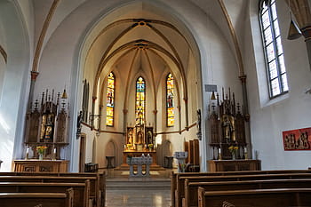 Kirch, mühlheim styl, oltář, náboženství, svatý, Bůh, Ježíš, maria, křesťan, křesťanství, víra