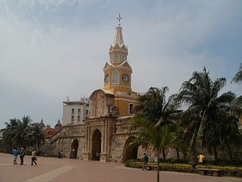cartagena, město, moře, řemesla, Kolumbie, opevněné město, starý, silná armáda, krajina, ulice, cestovní ruch