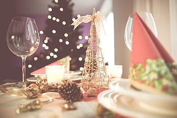 クリスマステーブル、 設定、 ソフト、 クリスマス、 テーブル設定、 クリスマス設定、 テーブル、 お祝い、 装飾、 ギフト、 プレート