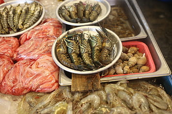 food, seafood, fish, epicure, market, lobster