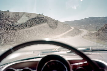 Dálnice, auto, vinobraní, silnice, Amerika, krajina, horizont, cestovat, film, fotografování, retro