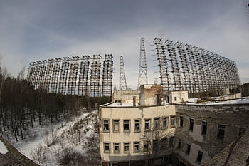 duga, radar, chernobyl, pripyat, nuclear power, duga complex, defense, system, woodpecker, over-the-horizon, oth