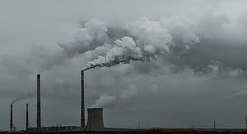 factory, cloudy, sky, pollution, smoke, environment, smog, industry, toxic, environmental, gas